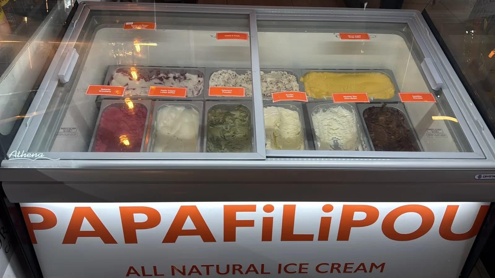 Papafilipou all-natural ice cream