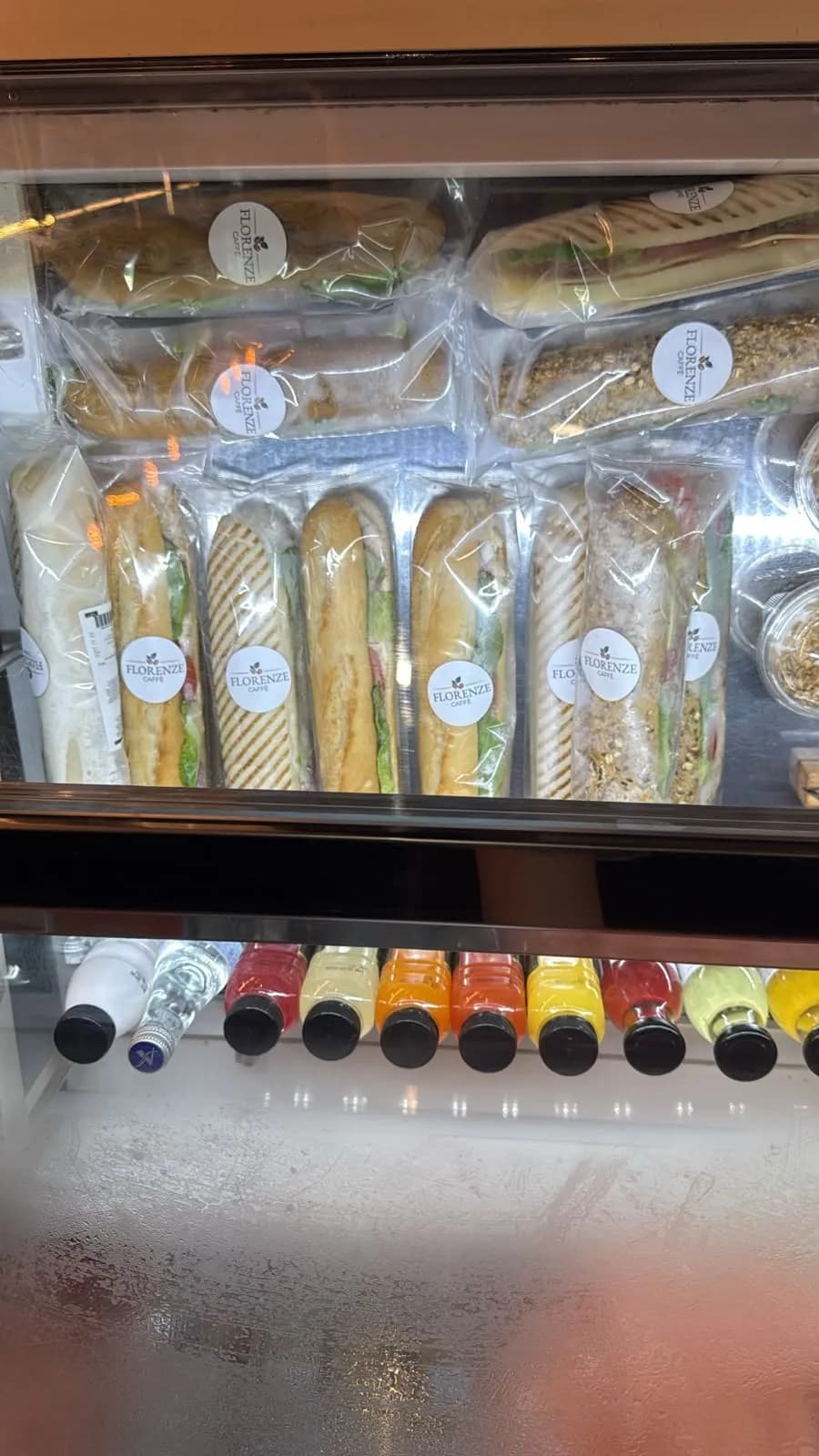 Fresh sandwiches and baguettes